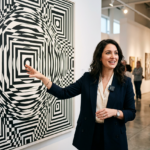 Op Art: Georgia Vertes erklärt die Kunst, die das Auge täuscht